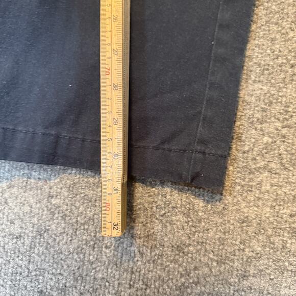 Volcom Pants Mens 36 Blue Chino Straight Leg Casual Comfort Belt Loops Pockets - Picture 6 of 10